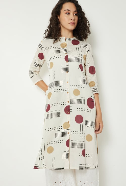 Women Printed Straight Kurta