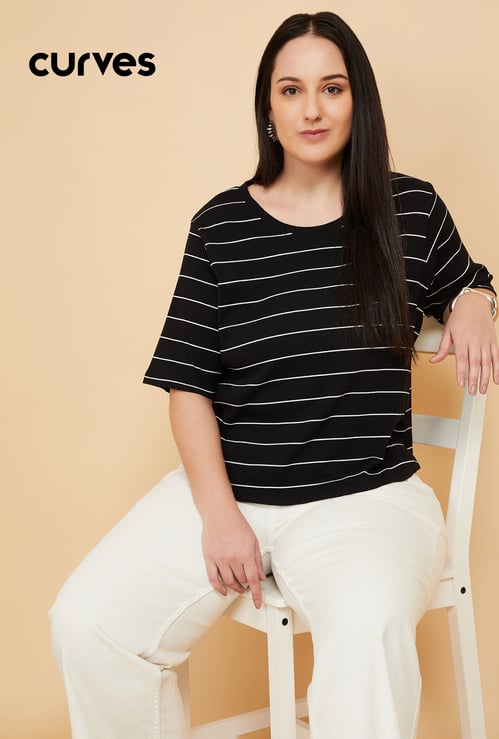 Women Striped T-shirt