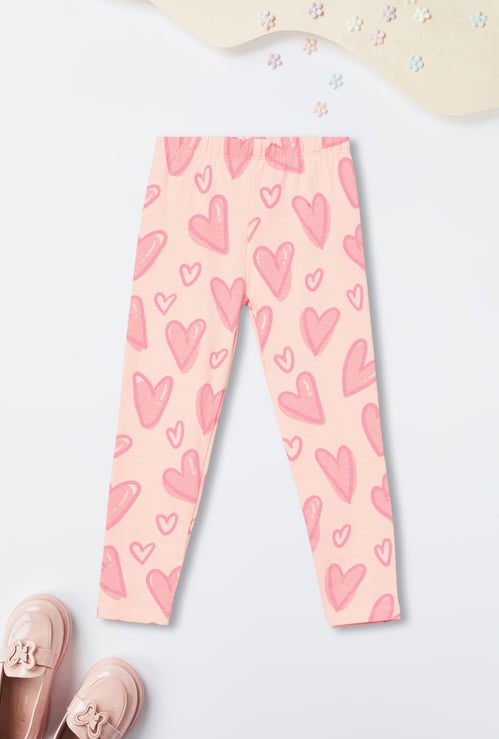 Girls Printed Leggings