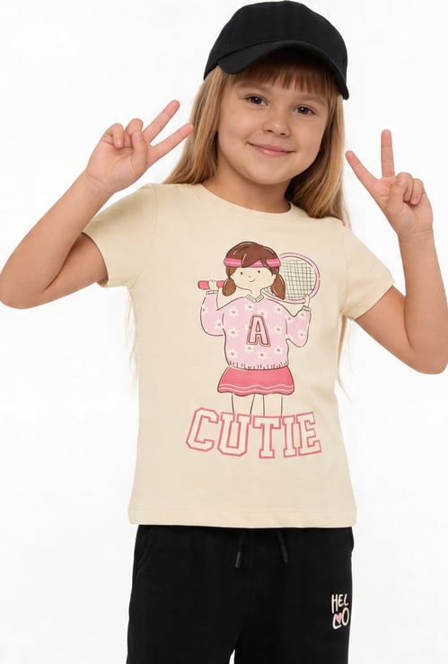 Girls Printed T-shirt