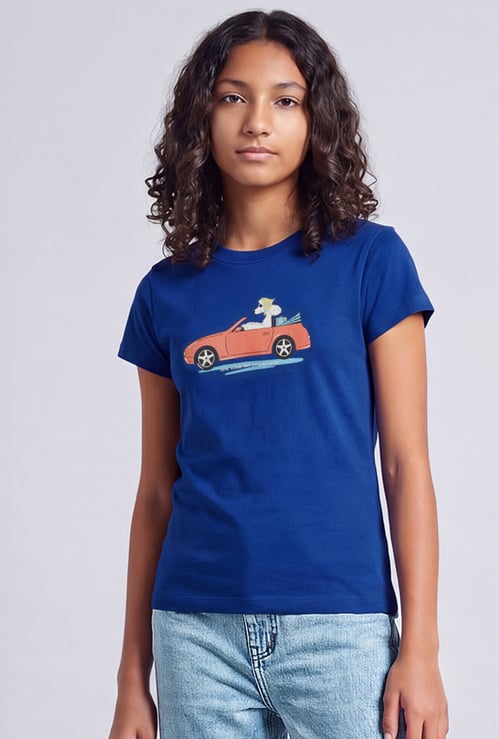 Girls Printed T-shirt