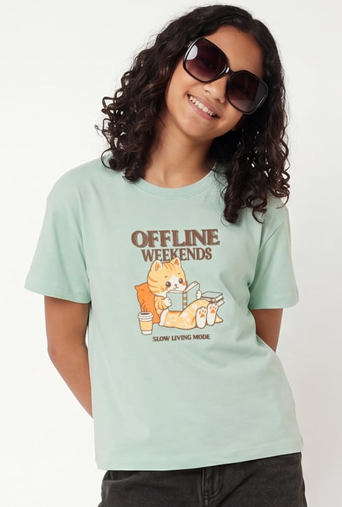 Girls Printed T-shirt