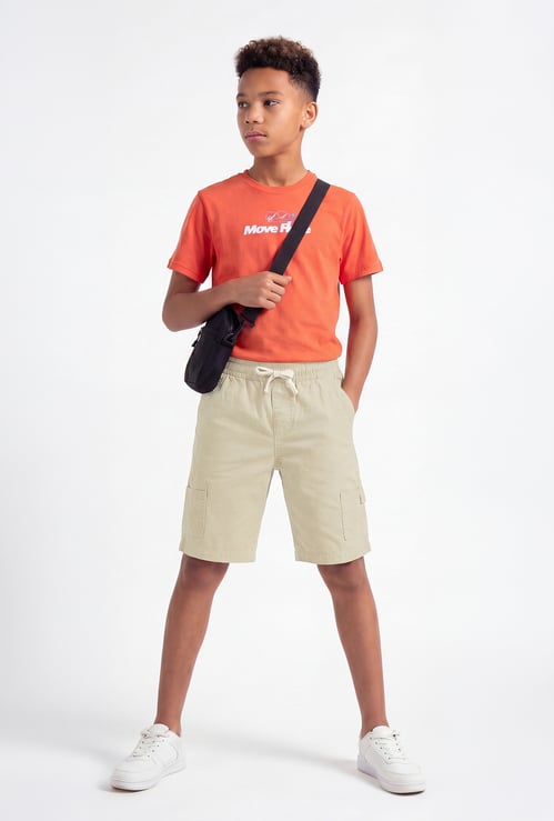 Boys Solid Shorts