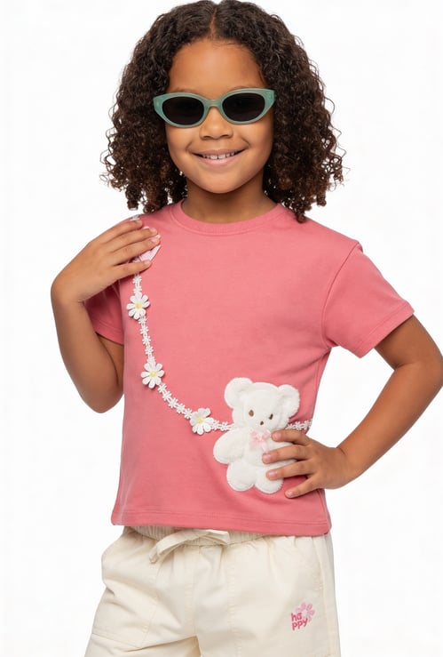 Girls Applique T-shirt