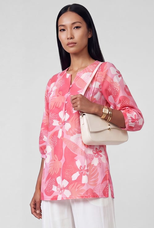 Women Printed Straight Kurti