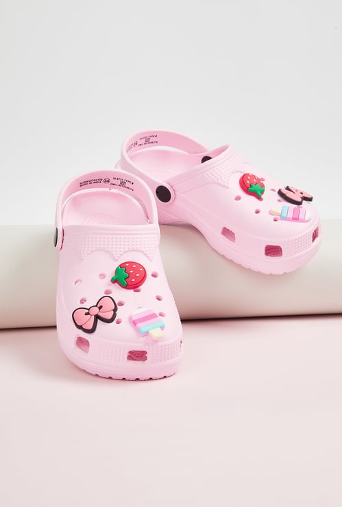 Girls Clogs with Charms