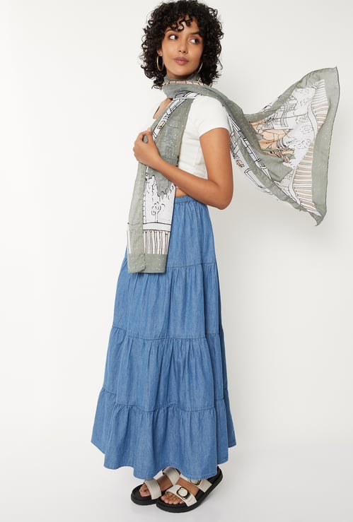 Women Printed Scarf