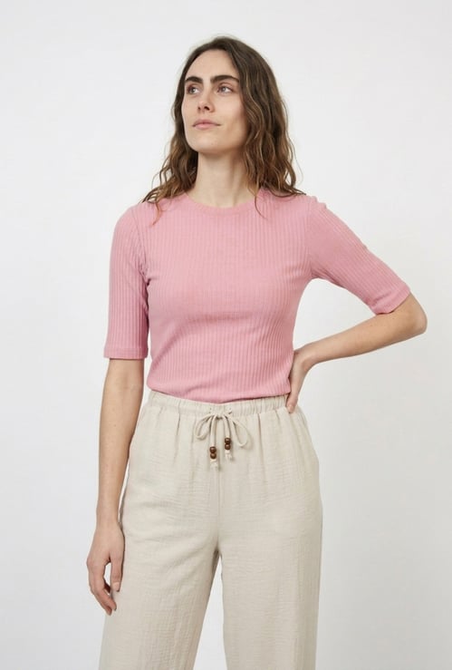 Women Ribbed Top