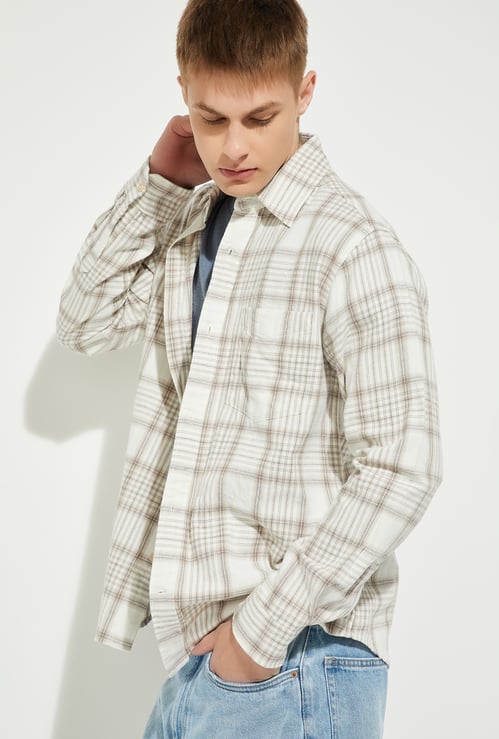 URB_N Men Checked Shirt