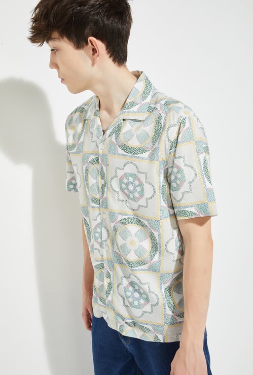 URB_N Men Printed Resort Shirt