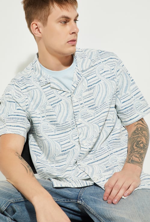 URB_N Men Printed Resort Shirt