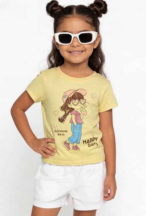 Girls Printed T-shirt