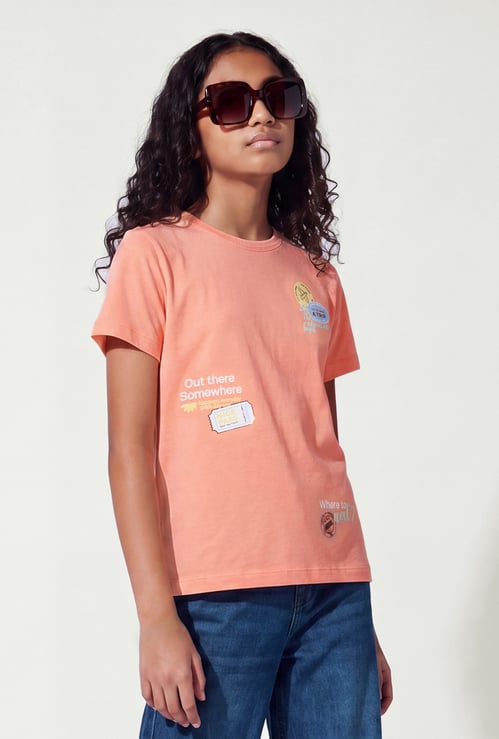 Girls Printed T-shirt