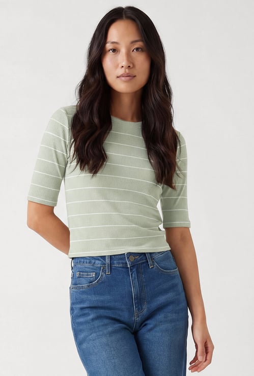 Women Striped T-shirt