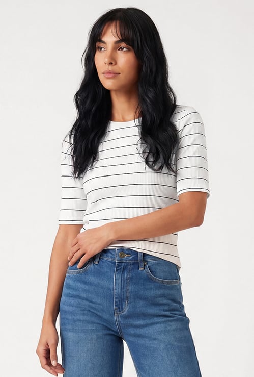 Women Striped T-shirt