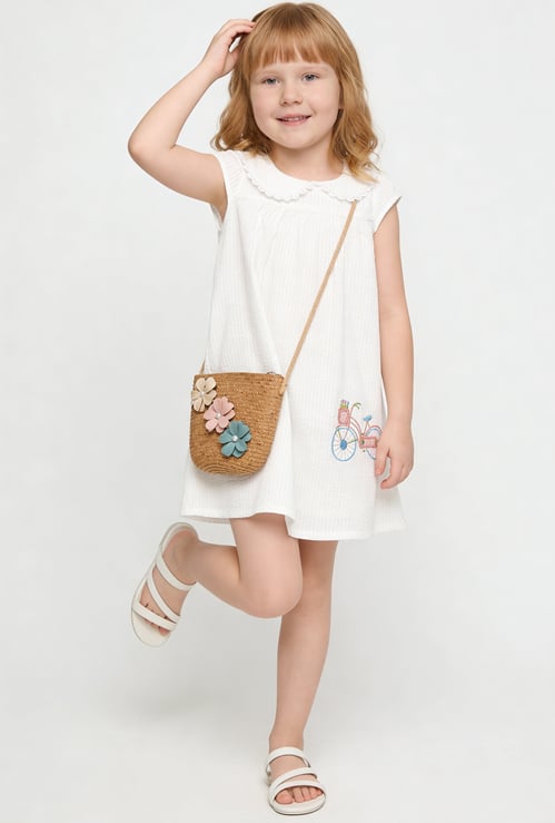 Girls Seersucker Dress