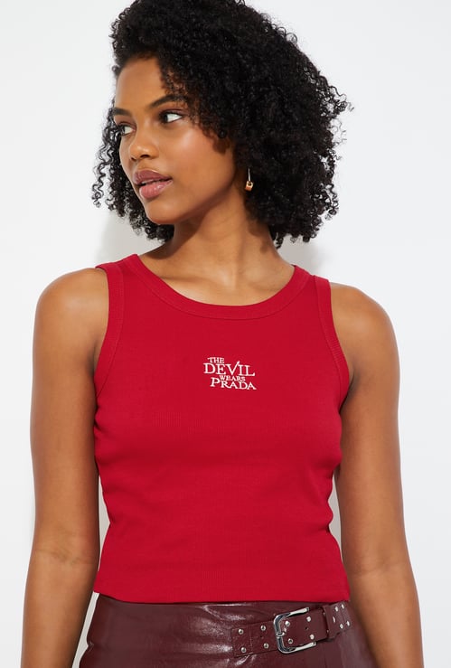 URB_N Women The Devil Wears Prada Slim Fit Tank Top