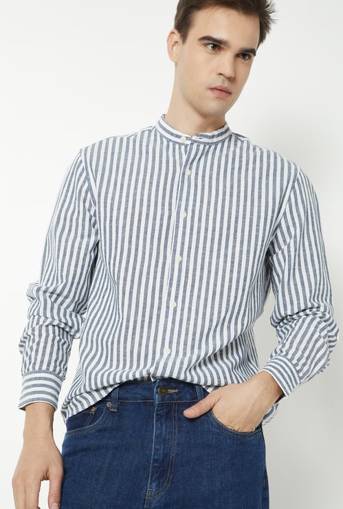 Men Striped Regular Fit Shirt