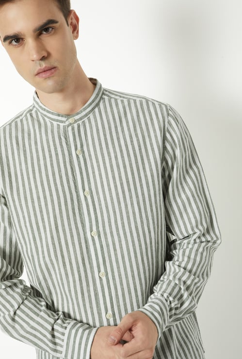 Men Striped Regular Fit Shirt