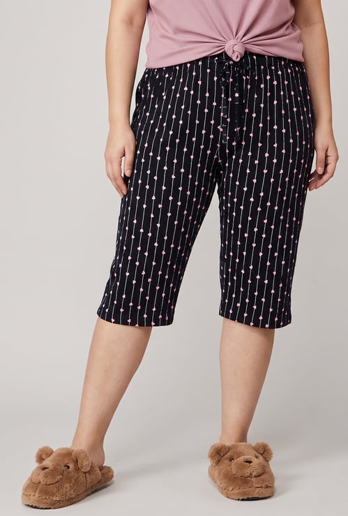 Women Printed Capris