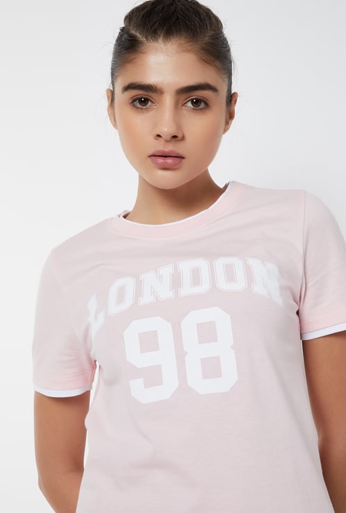 Women Printed Sports T-shirt