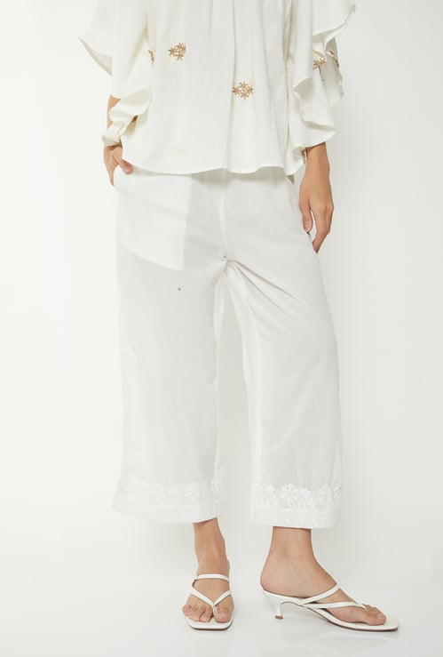 Women Solid Palazzos