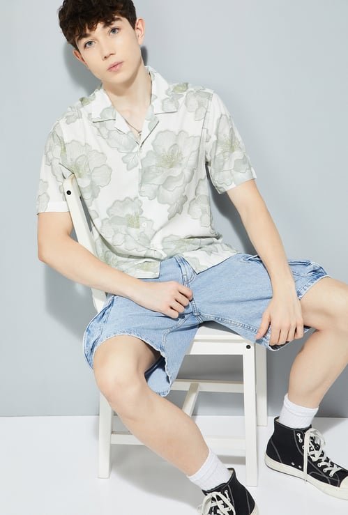 URB_N Men Printed Shirt