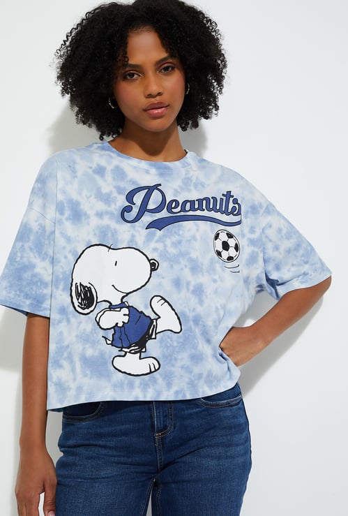 URB_N Women Snoopy Printed T-shirt