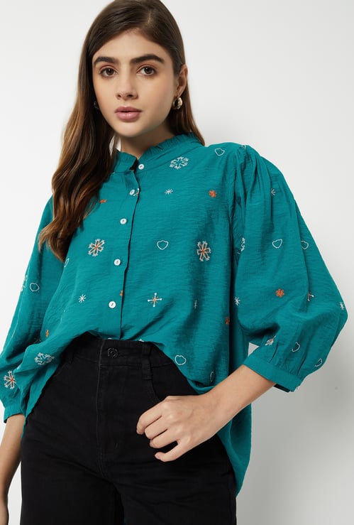 Women Embroidered Tunic