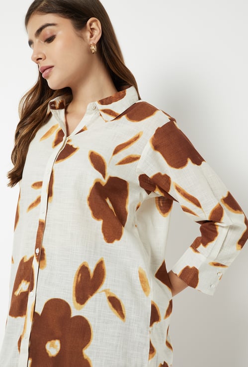 Women Floral Print Shirt