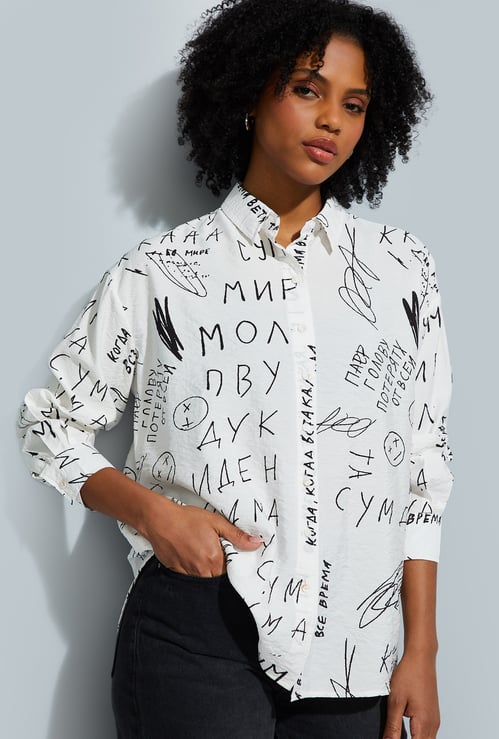 URB_N Women Printed Shirt