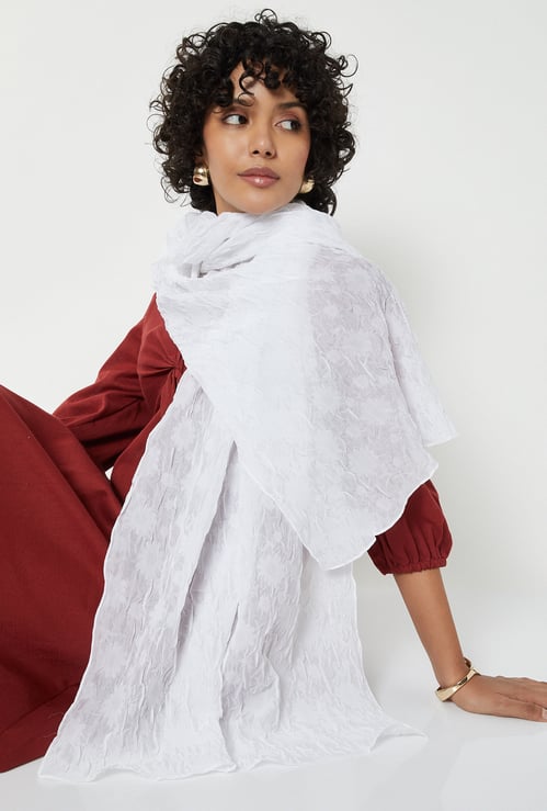 Women Floral Print Scarf