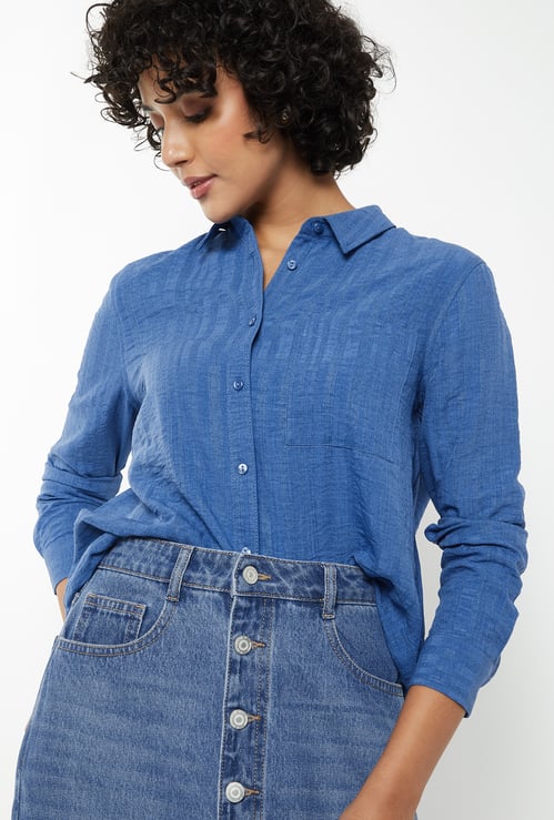Women Striped Shirt