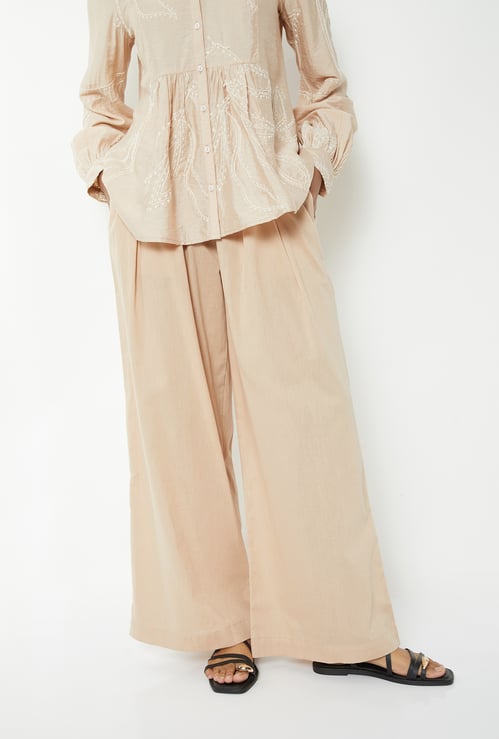 Women Solid Palazzos