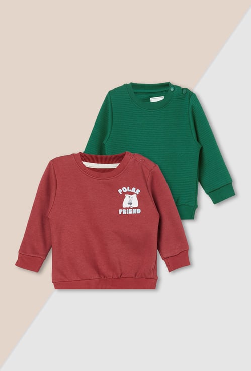 Boys Assorted Sweatshirt - Pack of 2