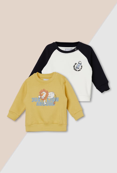 Boys Assorted Sweatshirt - Pack of 2