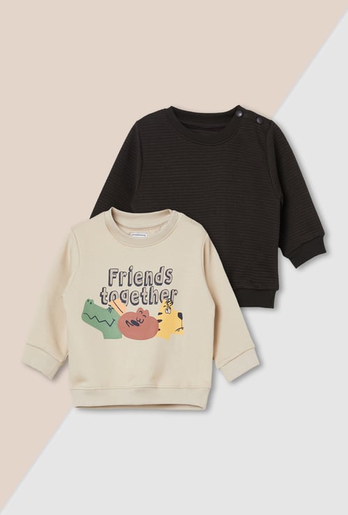 Boys Assorted Sweatshirt - Pack of 2