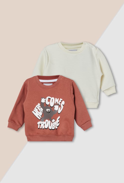 Boys Assorted Sweatshirt - Pack of 2