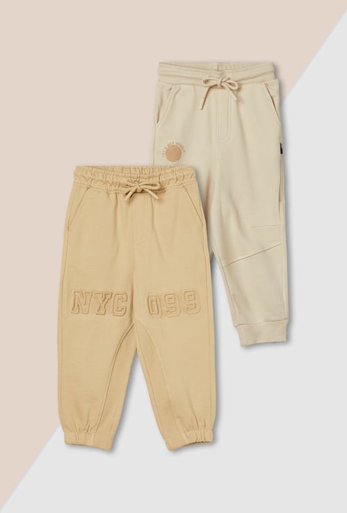 Boys Assorted Joggers - Pack of 2
