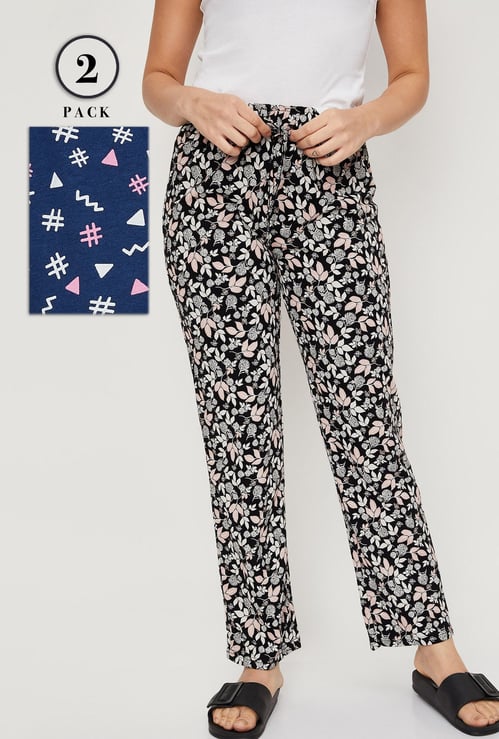 Women Printed Pyjamas - Pack of 2