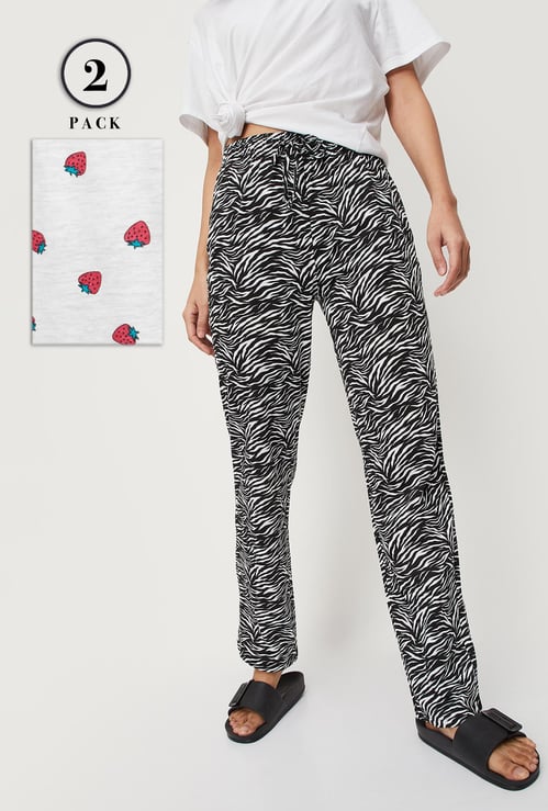 Women Printed Pyjamas - Pack of 2
