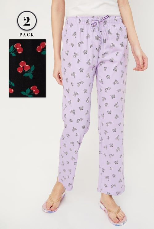 Women Printed Pyjamas - Pack of 2