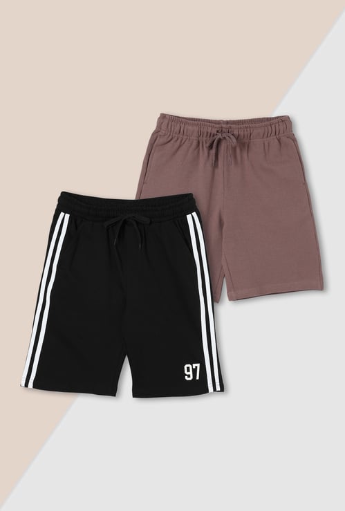 Boys Assorted Shorts - Pack of 2