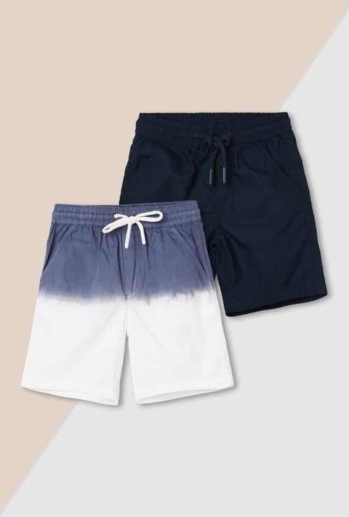 Boys Assorted Shorts - Pack of 2