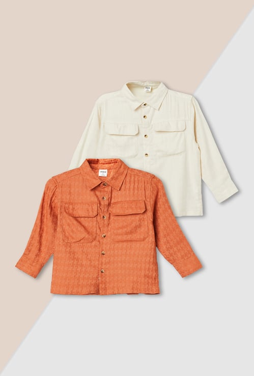 Boys Assorted Shirt - Pack of 2