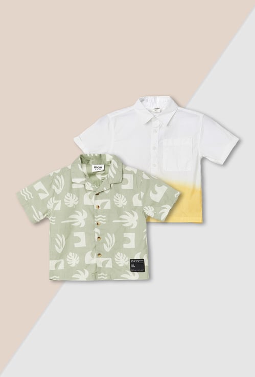 Boys Assorted Shirt - Pack of 2