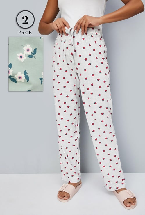 Women Printed Pyjamas - Pack of 2