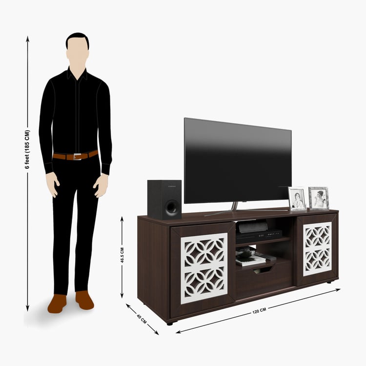 Helios Provoli TV Unit - Brown