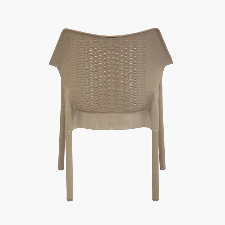 Abigail Polypropylene Outdoor Chair - Beige