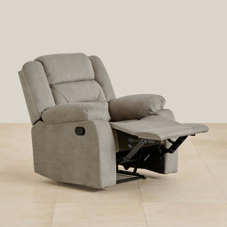 Cairo NXT Fabric 3+1+1 Seater Recliner Set - Greige